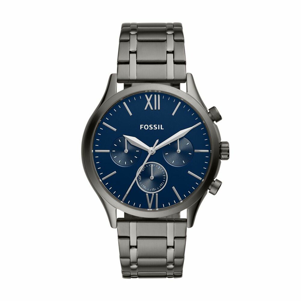 Men´s Fenmore Midsize Multifunction, Smoke - Tone Stainless Steel Watch
